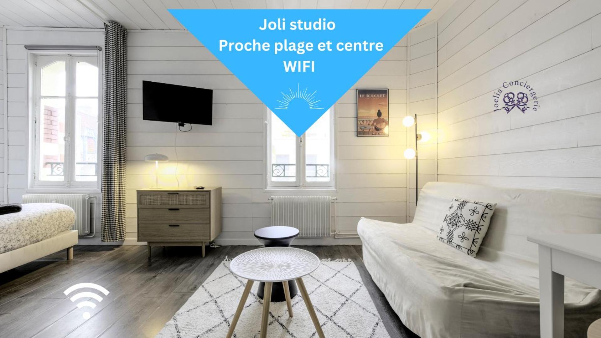 Joli Studio Plein Centre Proche Plage Avec Wi-Fi Le Touquet المظهر الخارجي الصورة